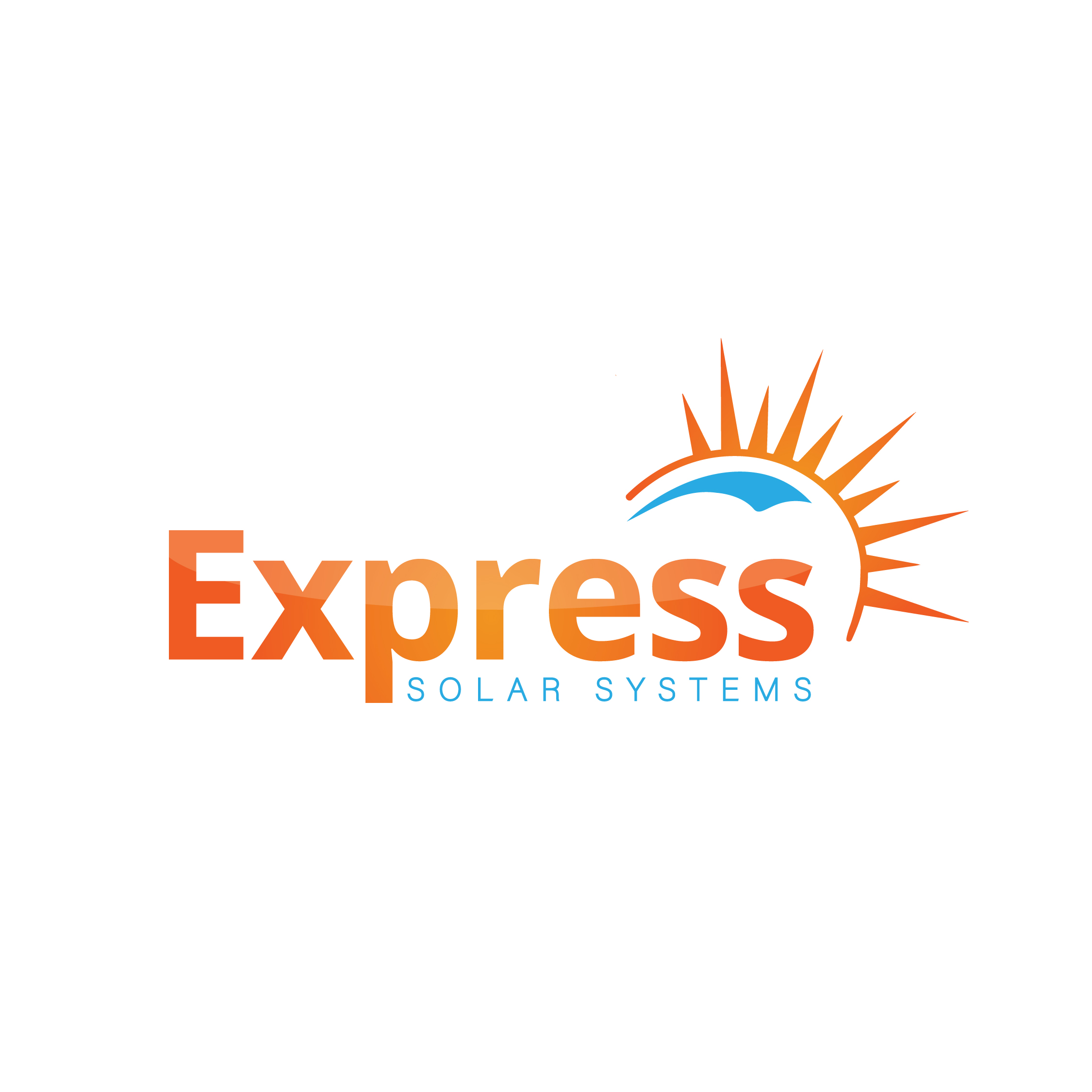 Express Solar Systems Logo Design
