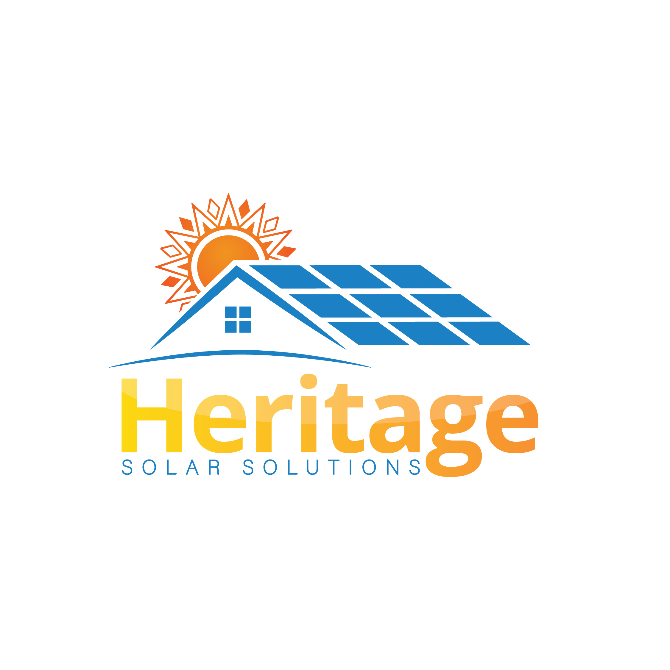 Heritage Solar Solutions Logo Design